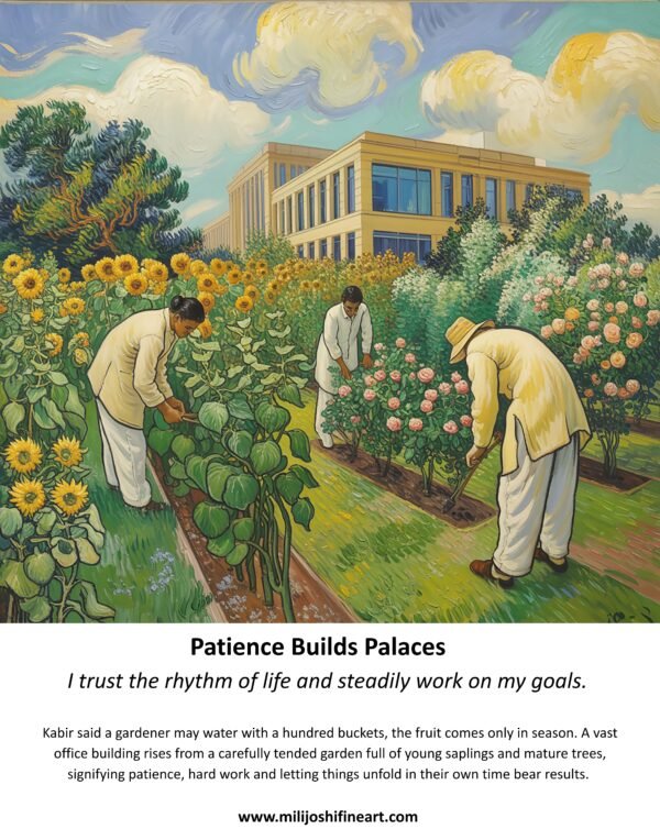 Patience Builds Palaces