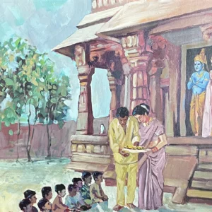 Shri Sita Rama Outside the Temple