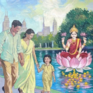 Shri Raj Lakshmi Ma in Central Park, New York
