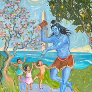 Shri Shiva Dancing in Washington D.C. - the Rhythm That Runs the World